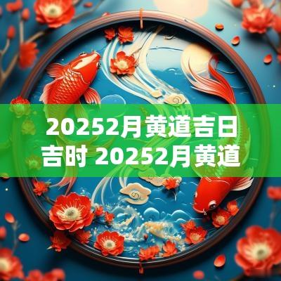20252月黄道吉日吉时 20252月黄道吉日查询