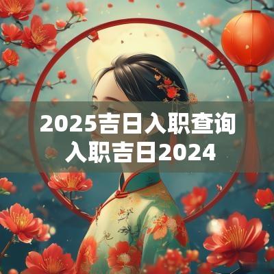 2025吉日入职查询 入职吉日2025
