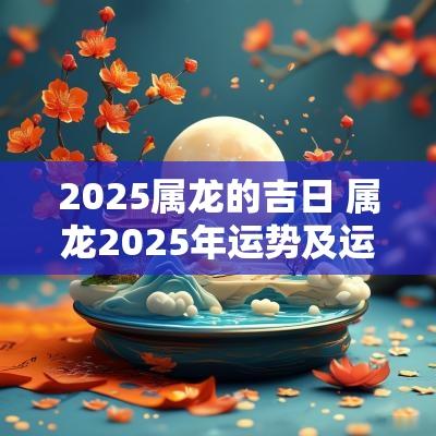 2025属龙的吉日 属龙2025年运势及运程及每月运势