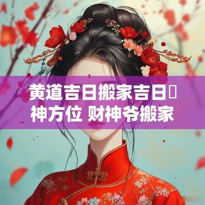 黄道吉日搬家吉日財神方位 财神爷搬家什么日子最吉利