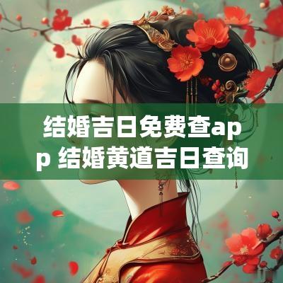 结婚吉日免费查app 结婚黄道吉日查询2025免费