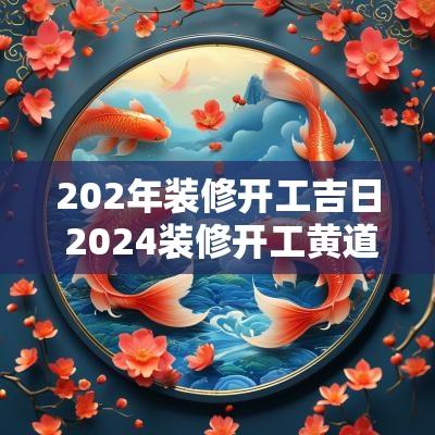 202年装修开工吉日 2025装修开工黄道吉日吉时