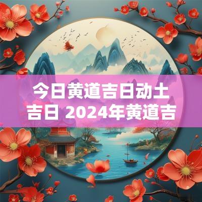 今日黄道吉日动土吉日 2025年黄道吉日查询动土