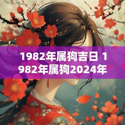 1982年属狗吉日 1982年属狗2025年运势