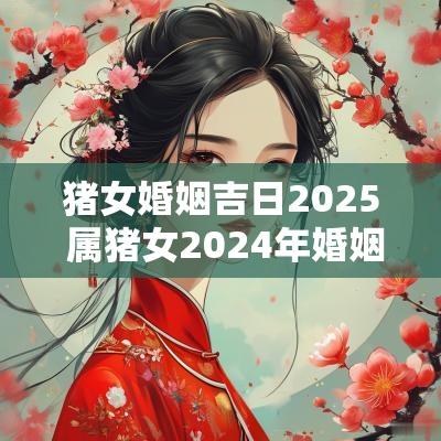 猪女婚姻吉日2025 属猪女2025年婚姻状况