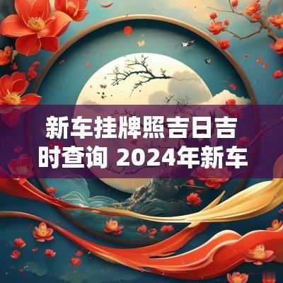 新车挂牌照吉日吉时查询 2025年新车挂牌黄道吉日