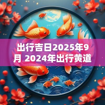 出行吉日2025年9月 2025年出行黄道吉日时辰