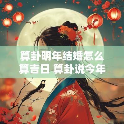 算卦明年结婚怎么算吉日 算卦说今年婚姻不好