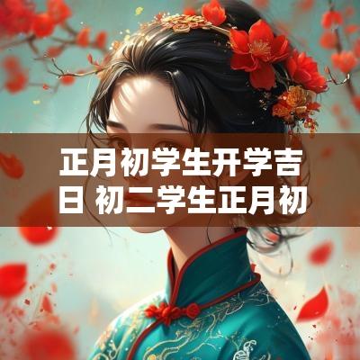 正月初学生开学吉日 初二学生正月初九开学违法吗