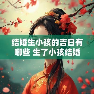 结婚生小孩的吉日有哪些 生了小孩结婚可以有伴娘吗