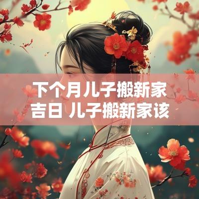 下个月儿子搬新家吉日 儿子搬新家该说点什么