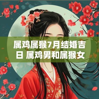 属鸡属猴7月结婚吉日 属鸡男和属猴女2026年结婚吉日