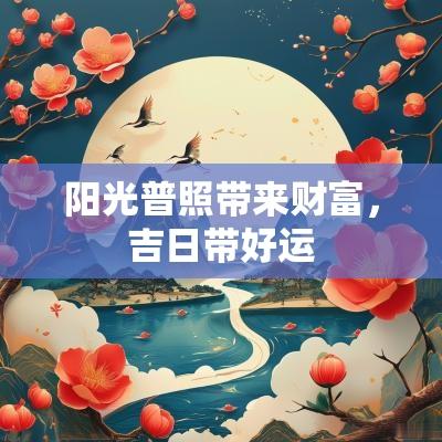 阳光普照带来财富，吉日带好运