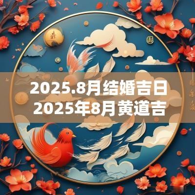 2025.8月结婚吉日 2025年8月黄道吉日