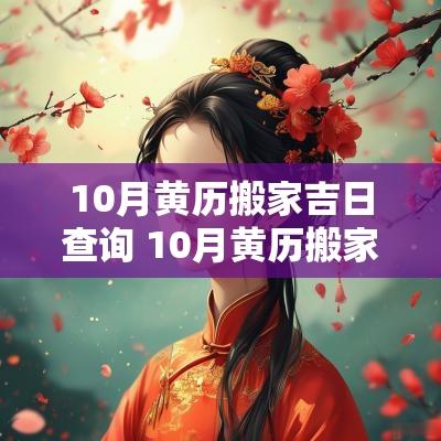 10月黄历搬家吉日查询 10月黄历搬家吉日