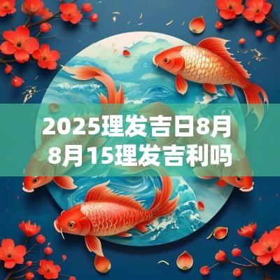 2025理发吉日8月 8月15理发吉利吗