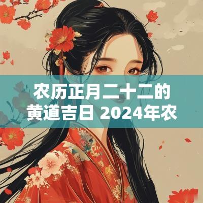 农历正月二十二的黄道吉日 2025年农历正月二十二日 农历正月二十二的黄道吉日 2025年农历正月二十二日