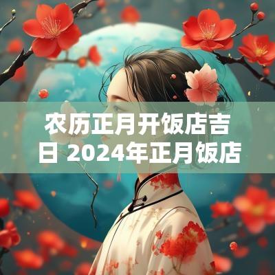 农历正月开饭店吉日 2025年正月饭店开业黄道吉日