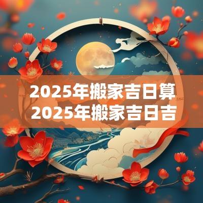2025年搬家吉日算 2025年搬家吉日吉时