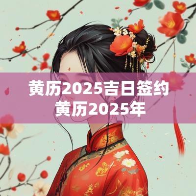 黄历2025吉日签约 黄历2025年