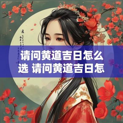 请问黄道吉日怎么选 请问黄道吉日怎么选择