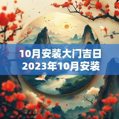 10月安装大门吉日 2025年10月安装大门吉日及时间