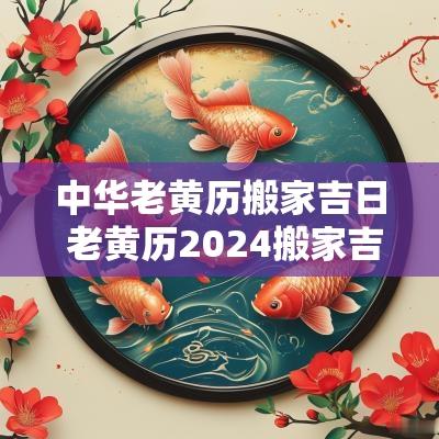 中华老黄历搬家吉日 老黄历2025搬家吉日