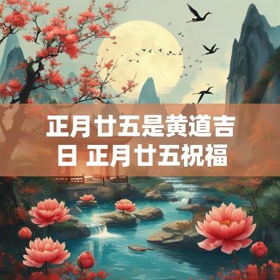 正月廿五是黄道吉日 正月廿五祝福