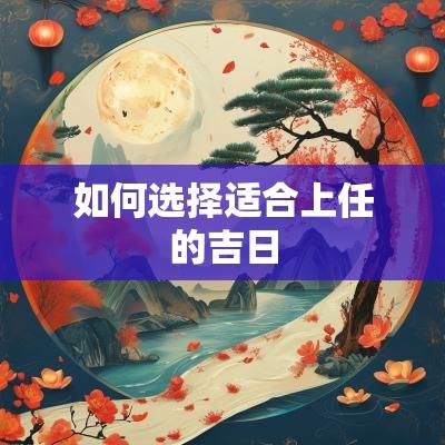 如何选择适合上任的吉日