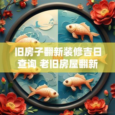 旧房子翻新装修吉日查询 老旧房屋翻新改造装修费用