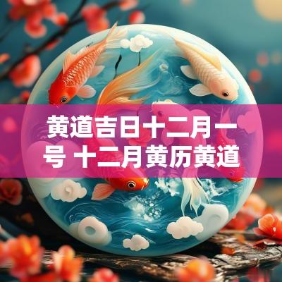 黄道吉日十二月一号 十二月黄历黄道吉日有哪几天