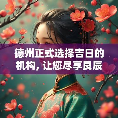 德州正式选择吉日的机构, 让您尽享良辰美景