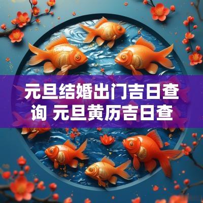 元旦结婚出门吉日查询 元旦黄历吉日查询2025年