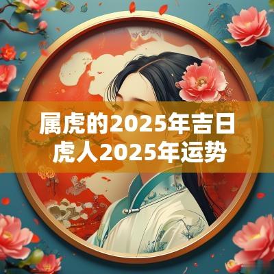 属虎的2025年吉日 虎人2025年运势