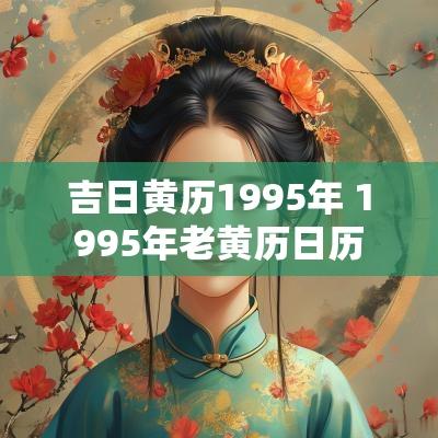 吉日黄历1995年 1995年老黄历日历