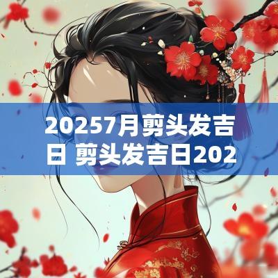 20257月剪头发吉日 剪头发吉日2025年2月