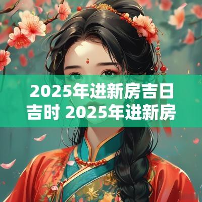 2025年进新房吉日吉时 2025年进新房吉日吉时表