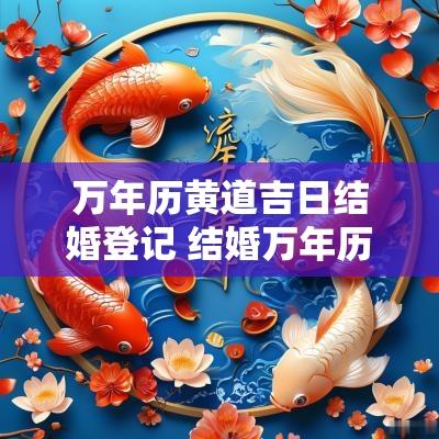 万年历黄道吉日结婚登记 结婚万年历黄道吉日 万年历黄道吉日结婚登记 结婚万年历黄道吉日