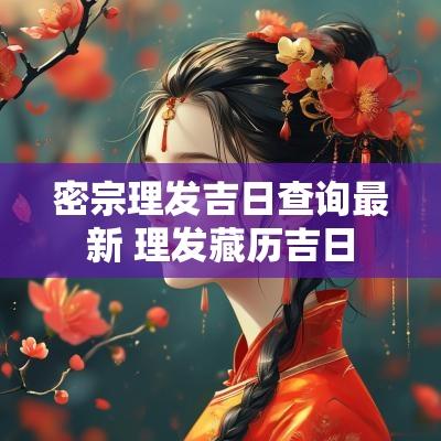 密宗理发吉日查询最新 理发藏历吉日