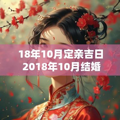 18年10月定亲吉日 2018年10月结婚黄道吉日查询