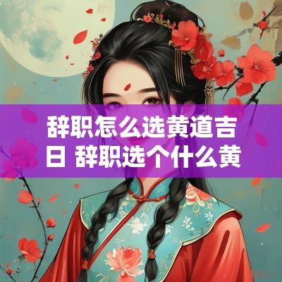 辞职怎么选黄道吉日 辞职选个什么黄道吉日好