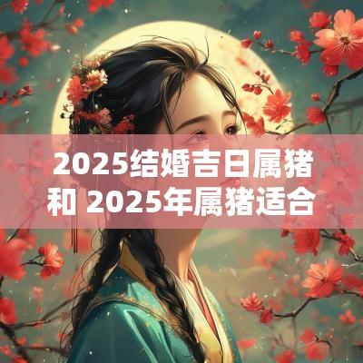 2025结婚吉日属猪和 2025年属猪适合结婚吗