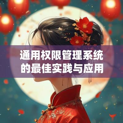 通用权限管理系统的最佳实践与应用