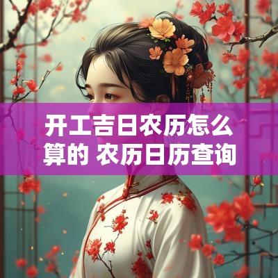 开工吉日农历怎么算的 农历日历查询2025黄道吉日开工