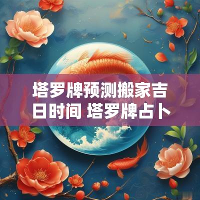 塔罗牌预测搬家吉日时间 塔罗牌占卜预言家