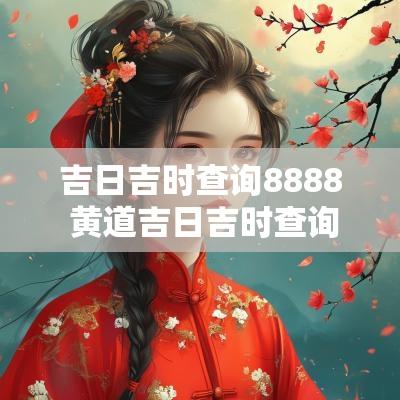 吉日吉时查询8888 黄道吉日吉时查询2025年911