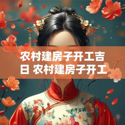 农村建房子开工吉日 农村建房子开工动土怎么弄