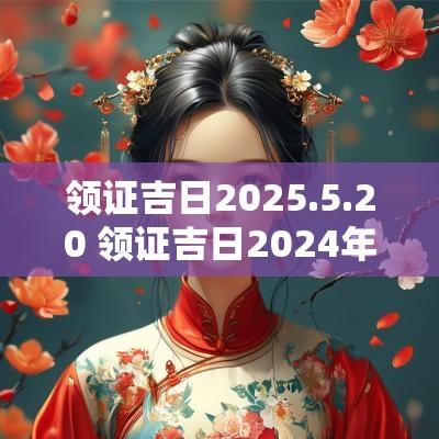 领证吉日2025.5.20 领证吉日2025年