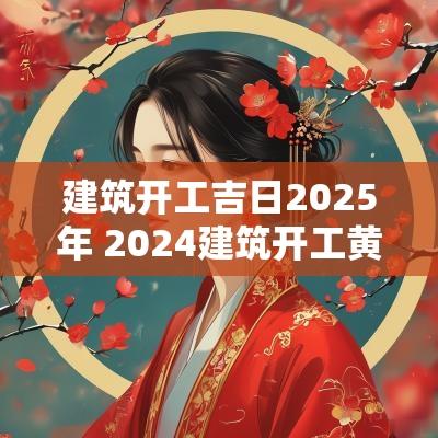 建筑开工吉日2025年 2025建筑开工黄道吉日