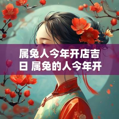 属兔人今年开店吉日 属兔的人今年开店生意好吗